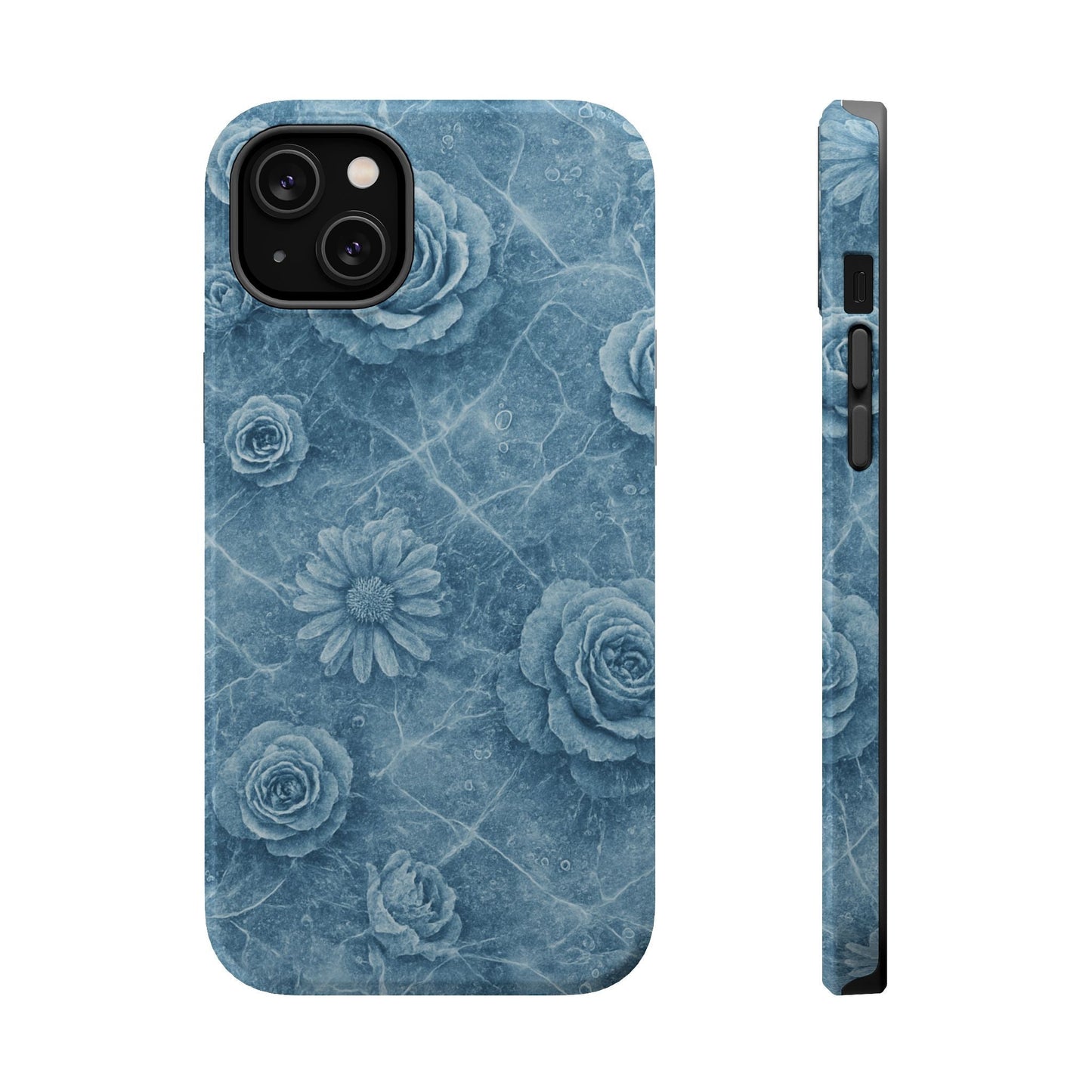 Frozen Flower Impact-Resistant iPhone Case — MagSafe Compatible  Shamo's iPhone 14 Plus / Glossy