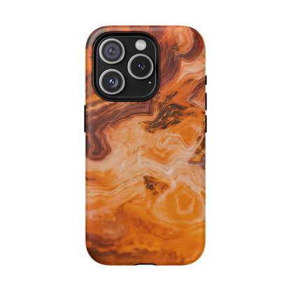 Amber Agate Marble iPhone Case — compatible with MagSafe - Shamo's