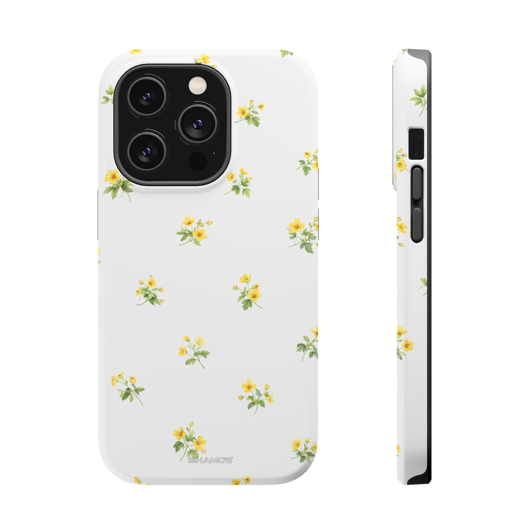French Countryside Floral iPhone Case with MagSafe