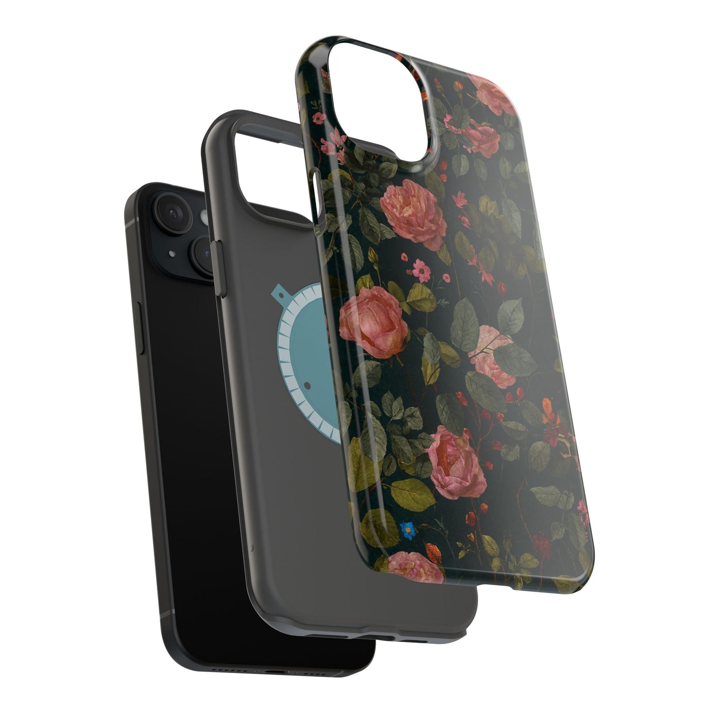 Floral Rose Realistic iPhone Case with MagSafe  Shamo's