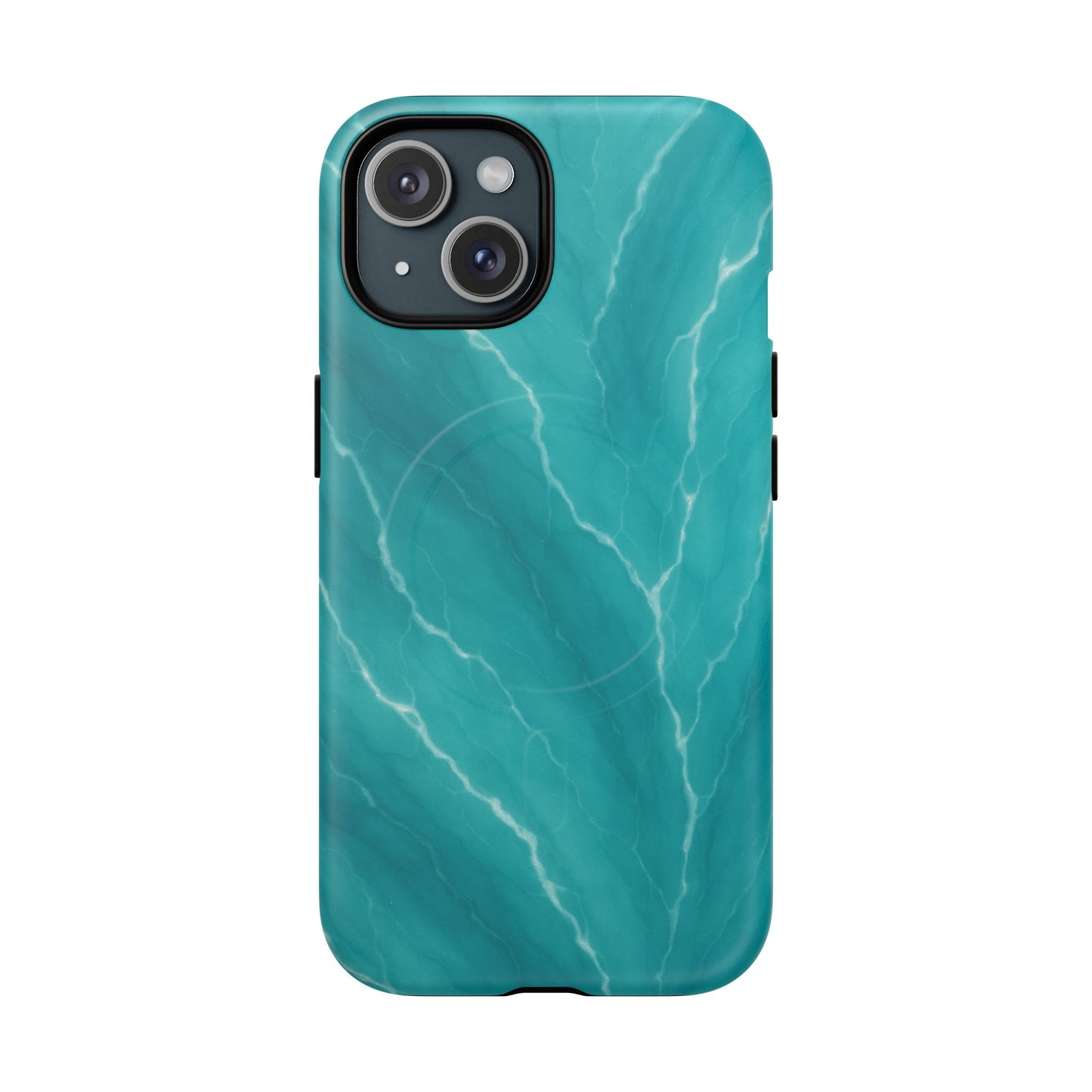 Ocean Aura Marble iPhone Case — MagSafe Compatible - Shamo's
