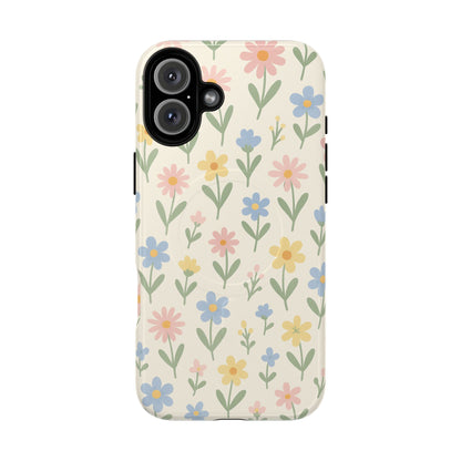 Wildflower Meadow iPhone Case MagSafe