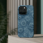Frozen Flower Impact-Resistant iPhone Case — MagSafe Compatible  Shamo's