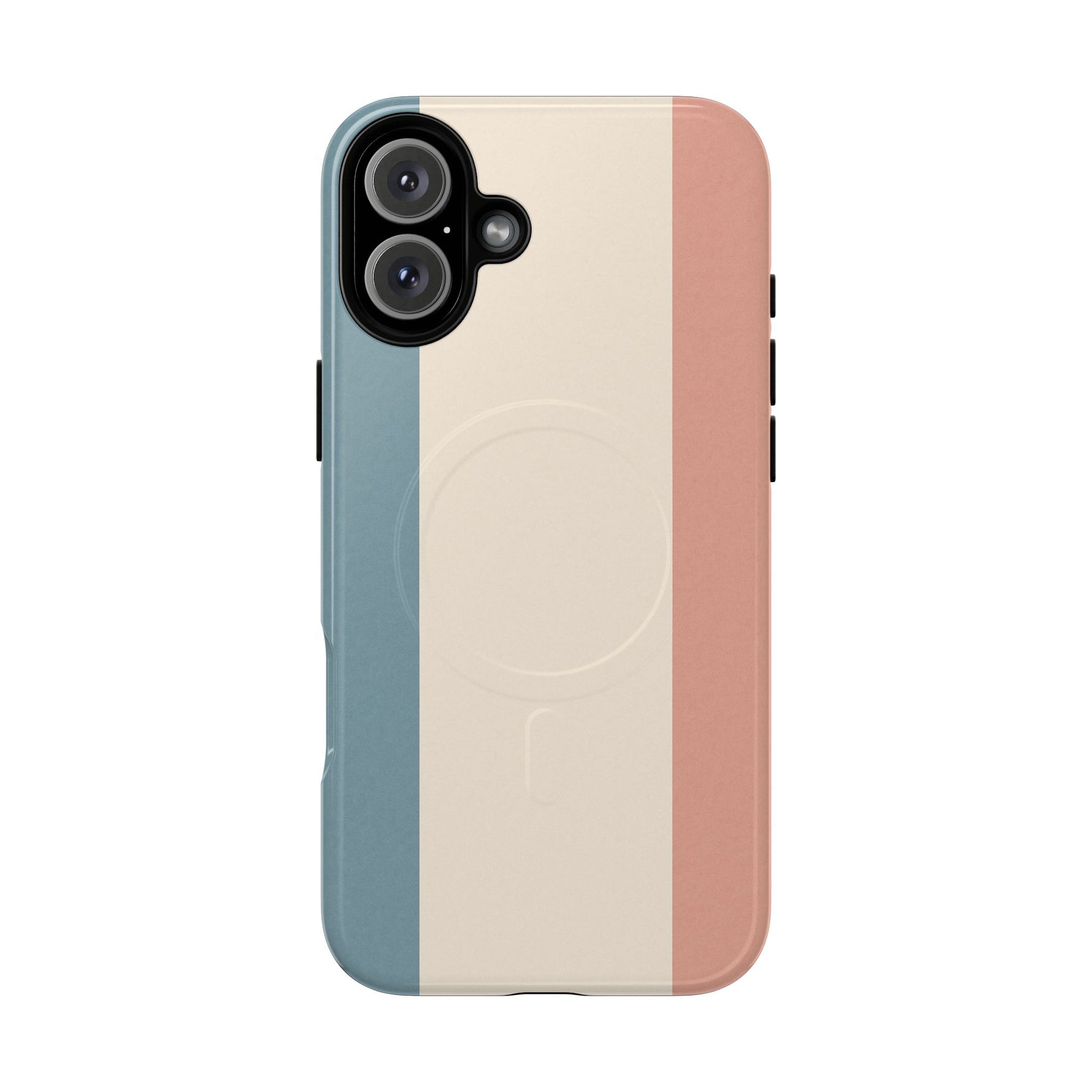 France Flag iPhone Case in Pastel Colors | MagSafe - Shamo's