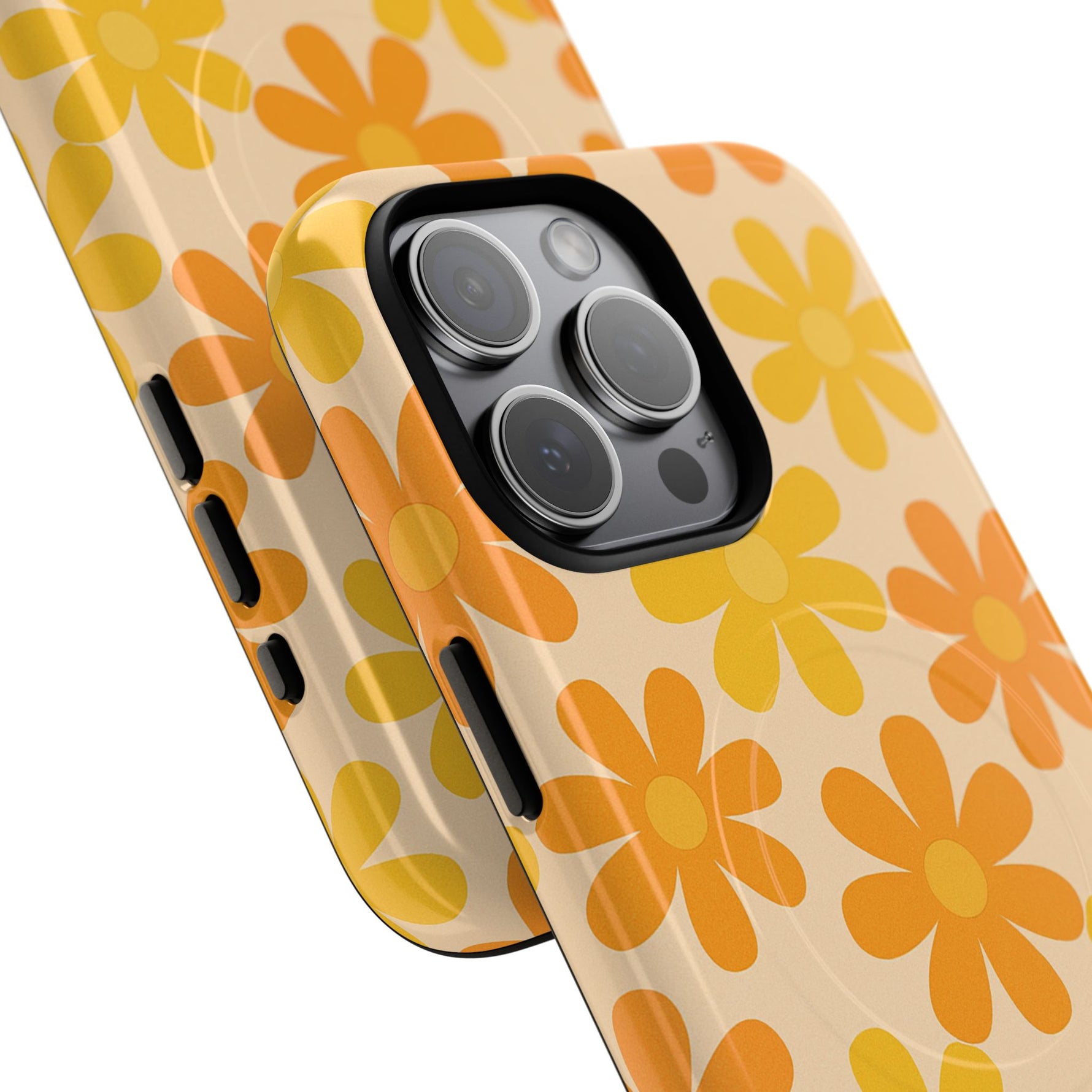 Retro Daisies Pattern iPhone Case | MagSafe - Shamo's