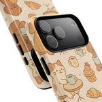 Coffee Cats & Dogs Phone Case with MagSafe - Shamo's