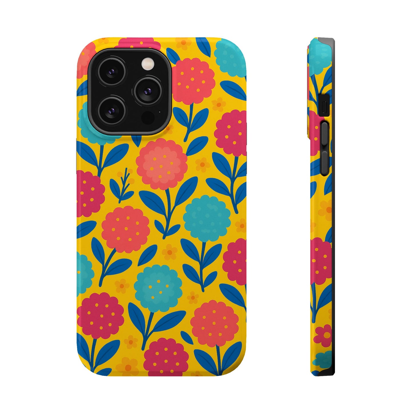 Vibrant Floral MagSafe Phone Case