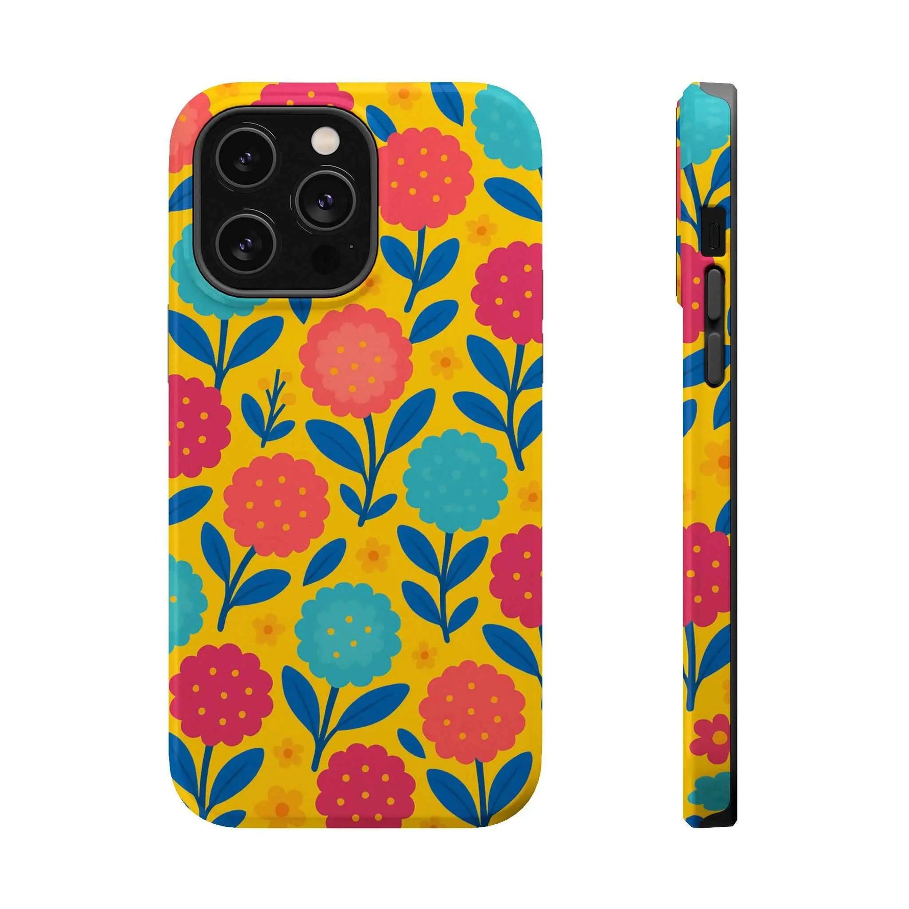 Vibrant Floral MagSafe Phone Case