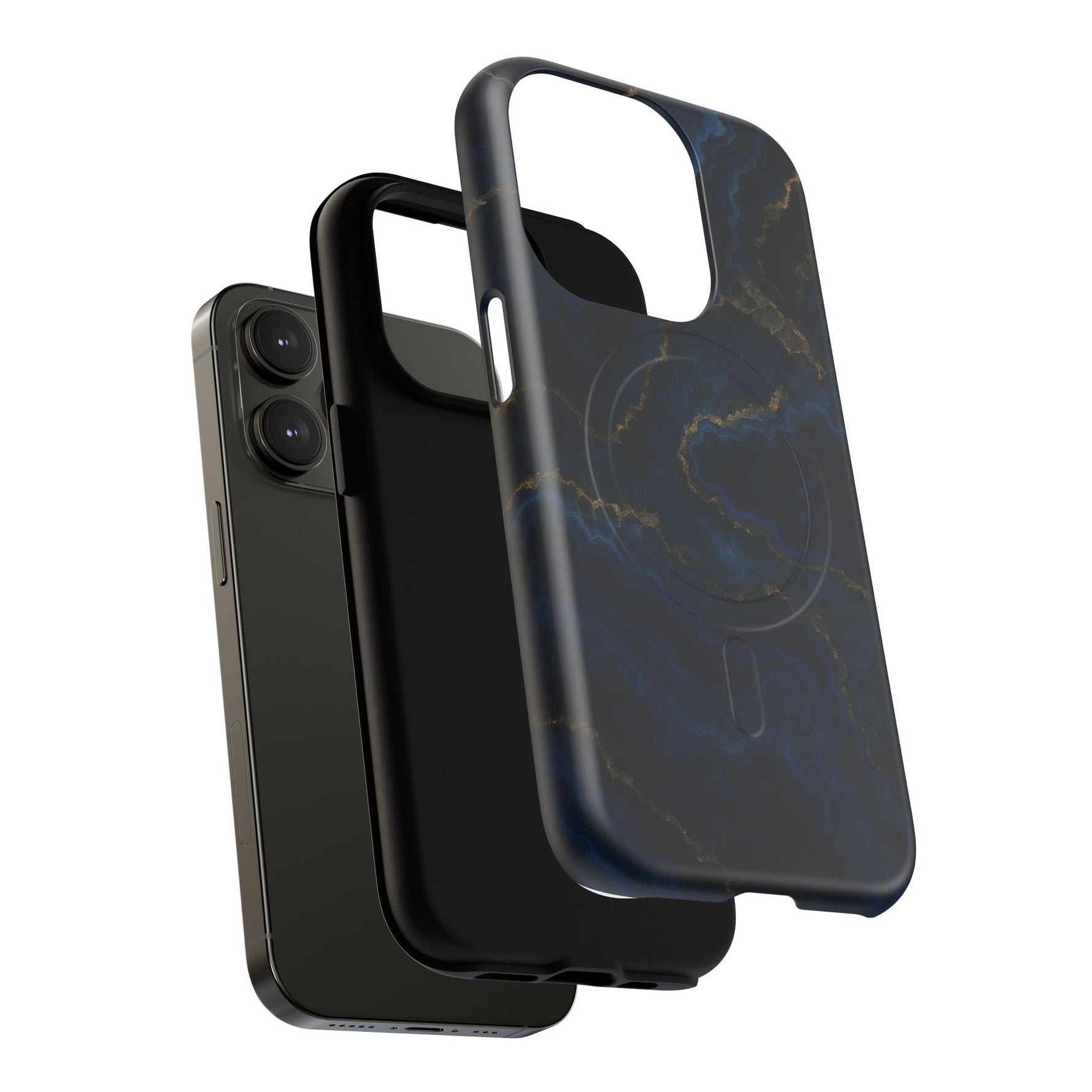 Midnight Marble iPhone Case with MagSafe  Shamo's