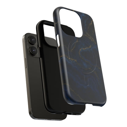 Midnight Marble iPhone Case with MagSafe