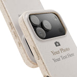 Personalizable Biodegradable Custom Phone Case | Add your own Photo and Text - iPhone 17 Pro Max - Shamo's