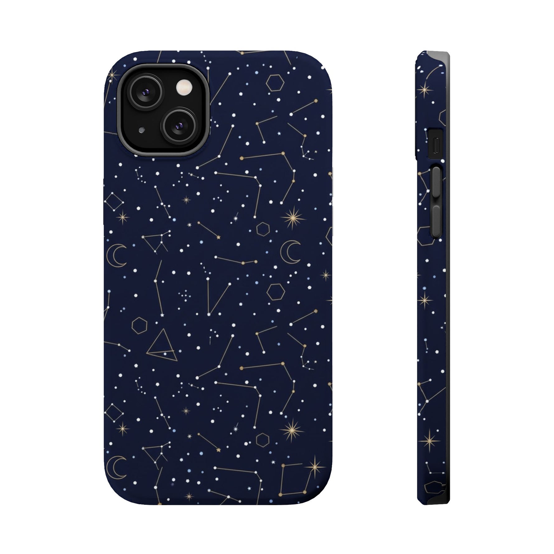Constellation Night Magnetic Impact-Resistant Phone Case with MagSafe - iPhone 17 / Glossy - Shamo's