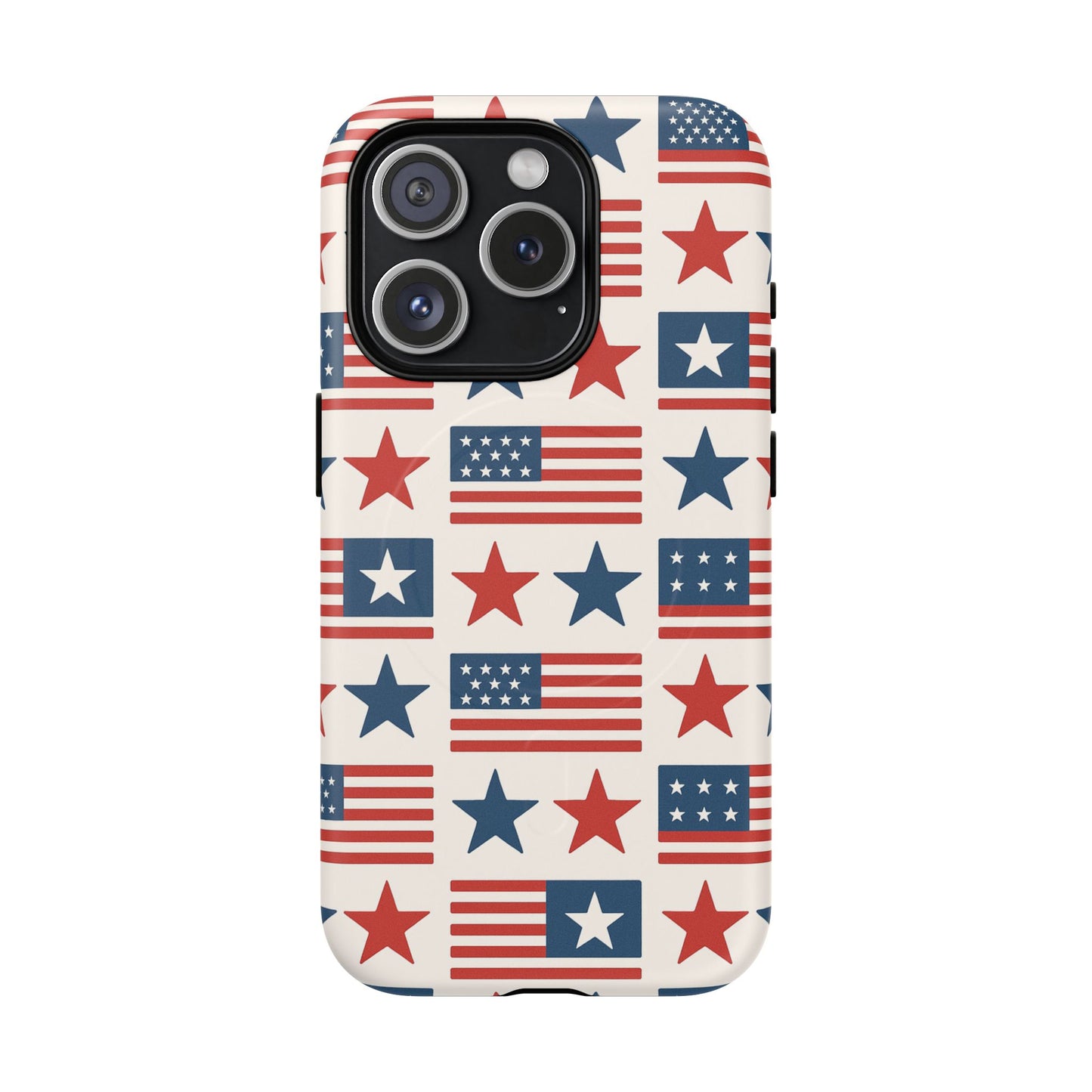 Patriotic American Flag iPhone Case | MagSafe