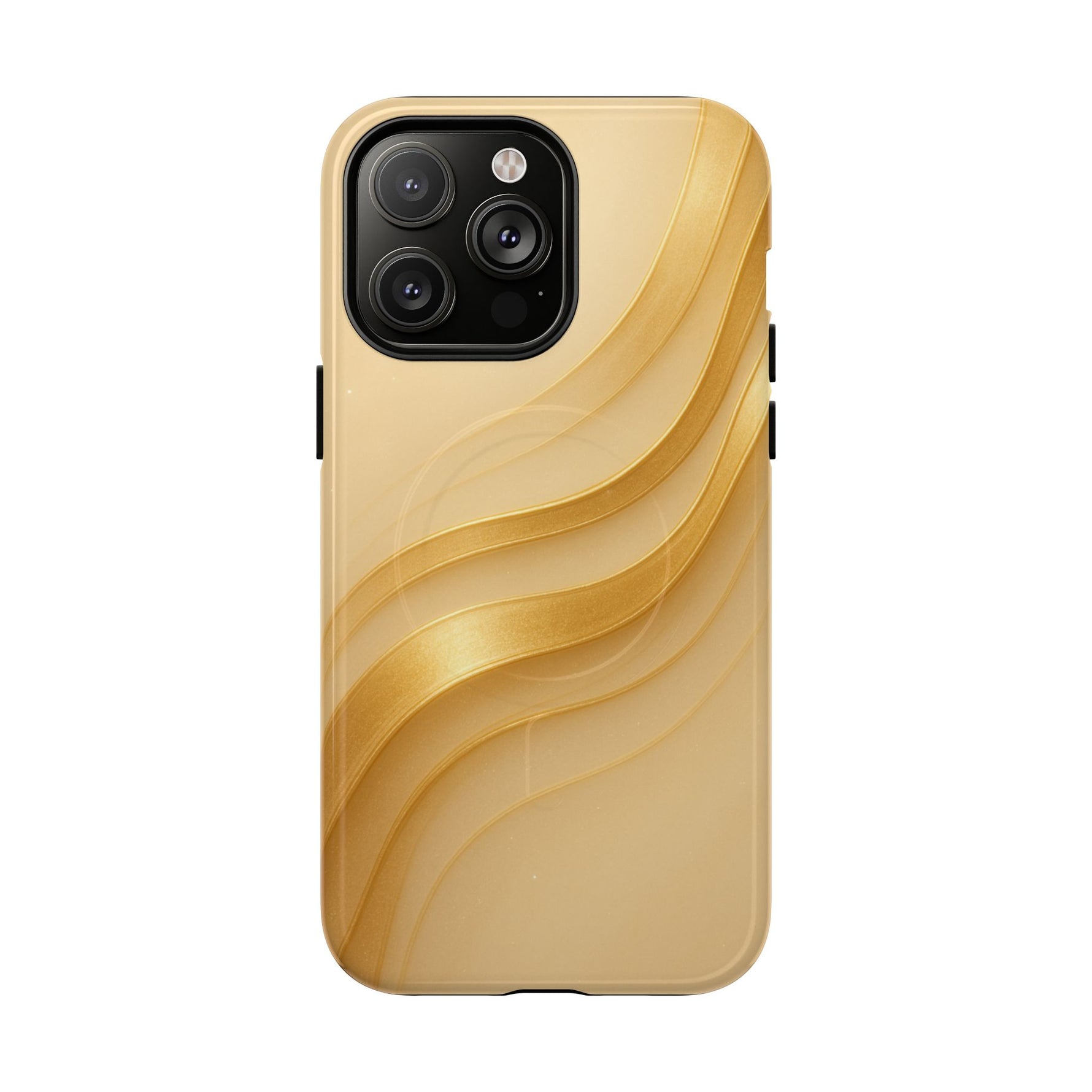 Luxury Series Golden Aura iPhone Case compatible with MagSafe - Shamo's