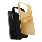 Luxury Series Golden Aura iPhone Case compatible with MagSafe  Shamo's
