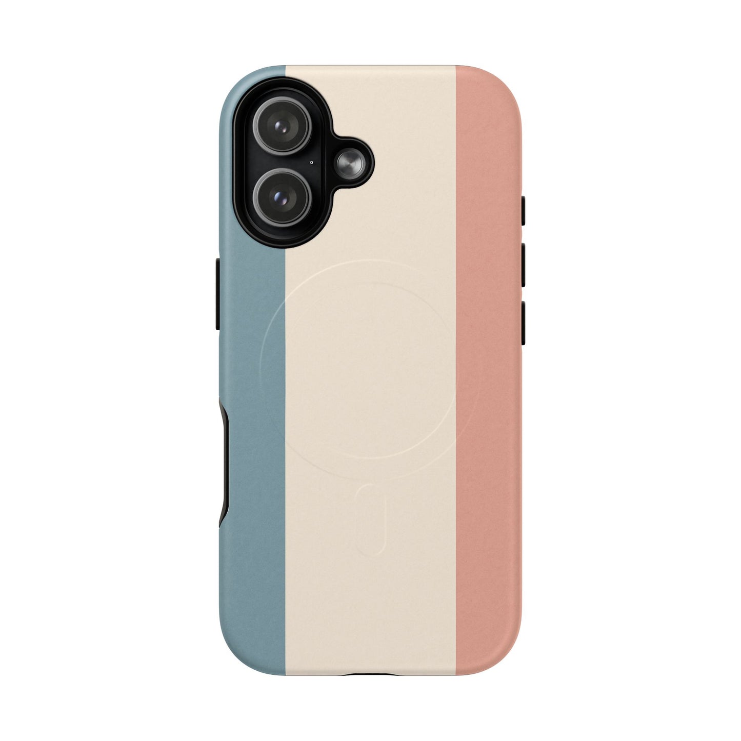 France Flag iPhone Case in Pastel Colors | MagSafe