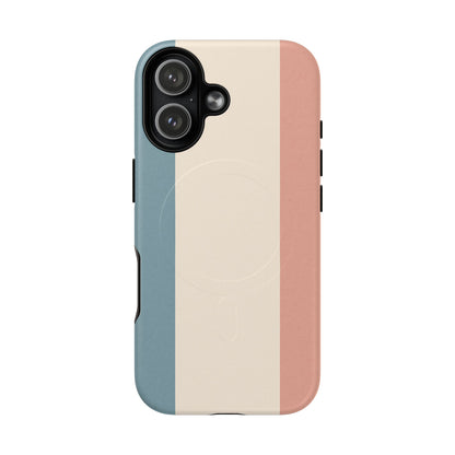 France Flag iPhone Case in Pastel Colors | MagSafe