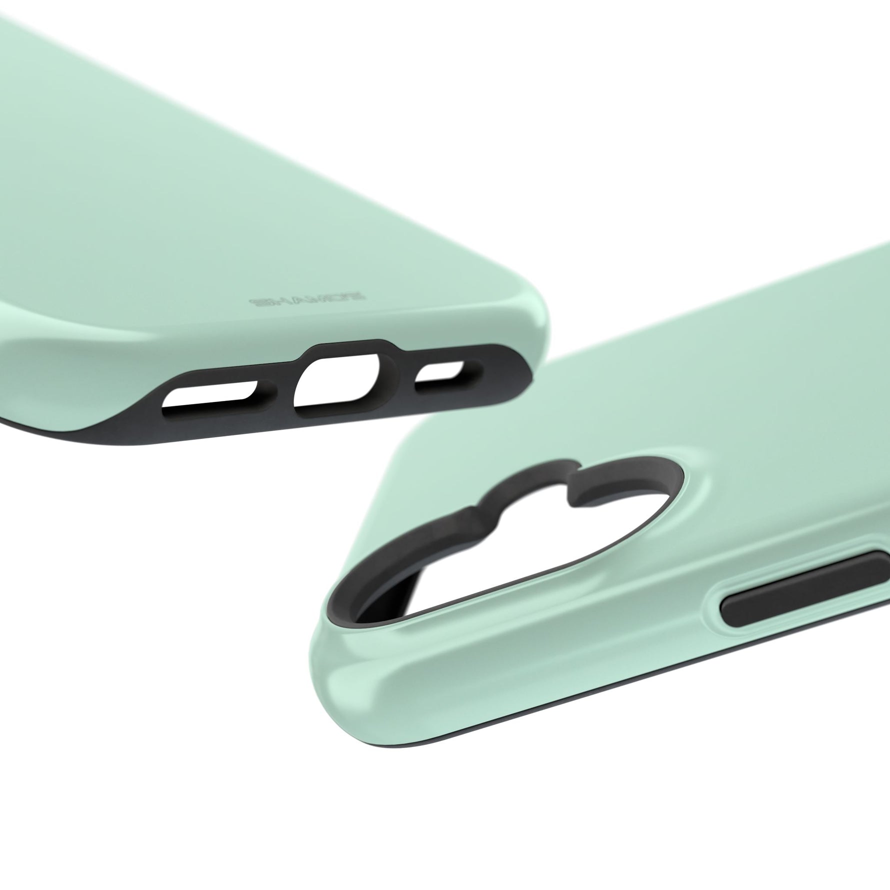 Frosted Mint MagSafe Compatible Impact-Resistant iPhone Case