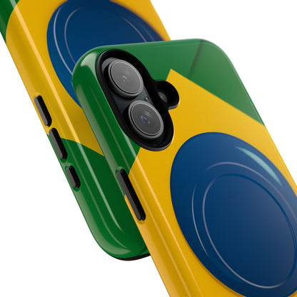 Brazil Flag iPhone Case | MagSafe