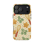 Baking Holiday iPhone Case — Cute Whisk & Cookie Pattern | compatible with MagSafe  Shamo's