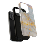 Marble Gold Vein iPhone Case (MagSafe Compatible)  Shamo's