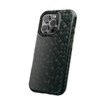 Dark Carbon Fiber Texture Magnetic Impact-Resistant iPhone Case | MagSafe compatible  Shamo's