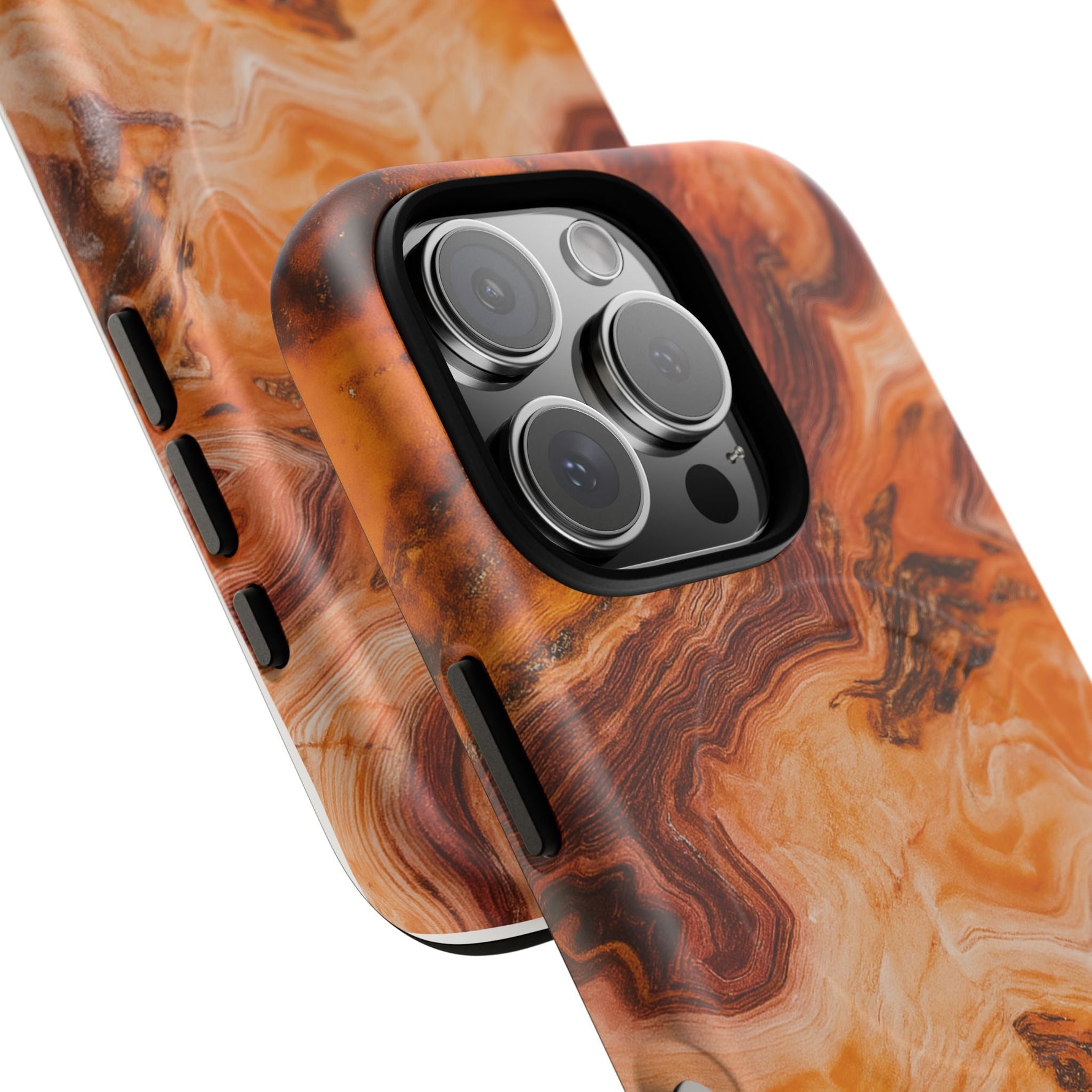 Amber Agate Marble iPhone Case — compatible with MagSafe  Shamo's