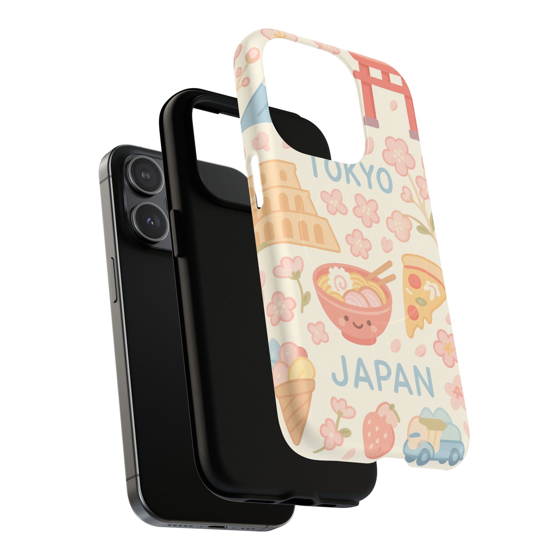 Tokyo Travel iPhone Case - Cute Japan Design | MagSafe - Shamo's