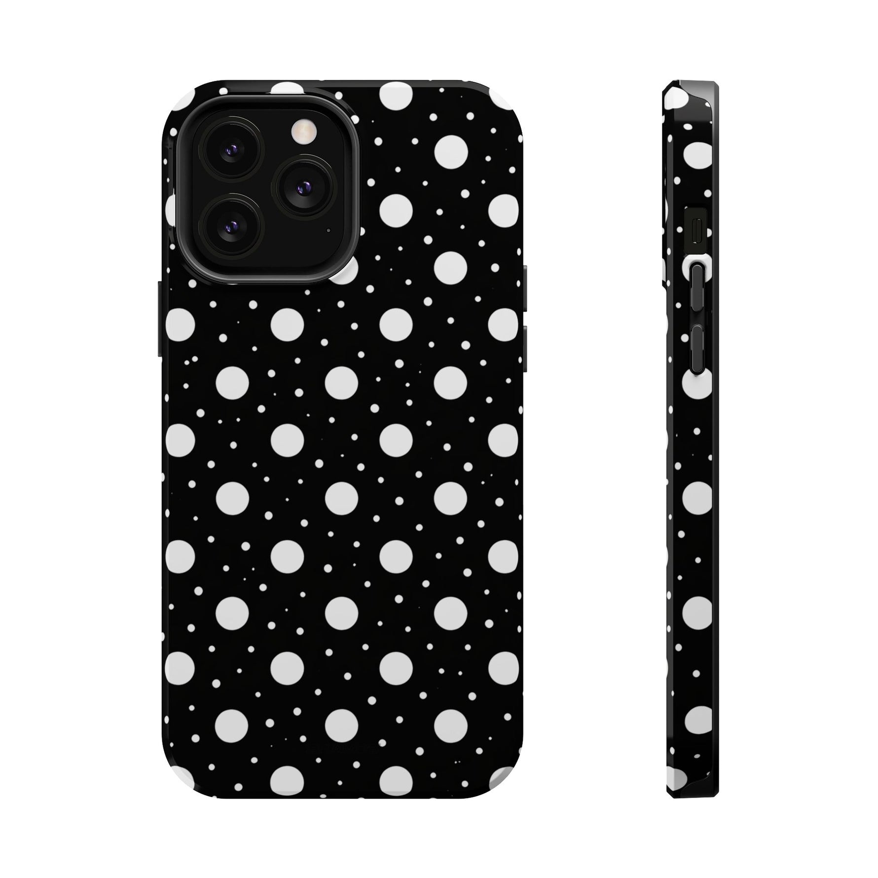 Polka Dot Impact-Resistant iPhone Case | MagSafe