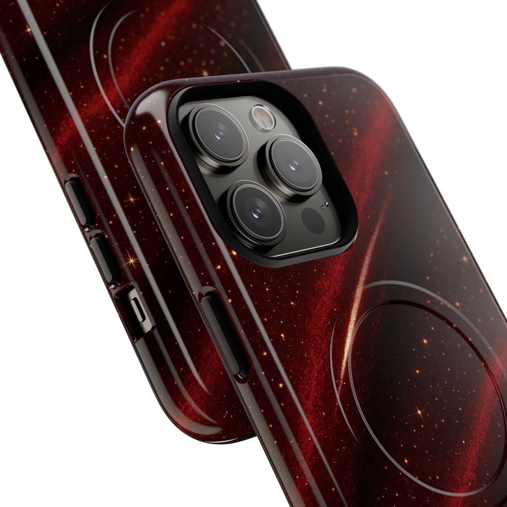 Red Nebula iPhone Case with MagSafe  Shamo's