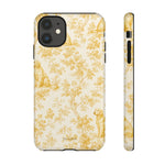 Golden Retriever Pattern Phone Case — Impact Resistant Tough Cases