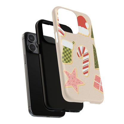 Festive Candy Cane Holiday iPhone Case | MagSafe  Shamo's