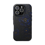 3D Velvet Night Flower iPhone Case | MagSafe - Shamo's