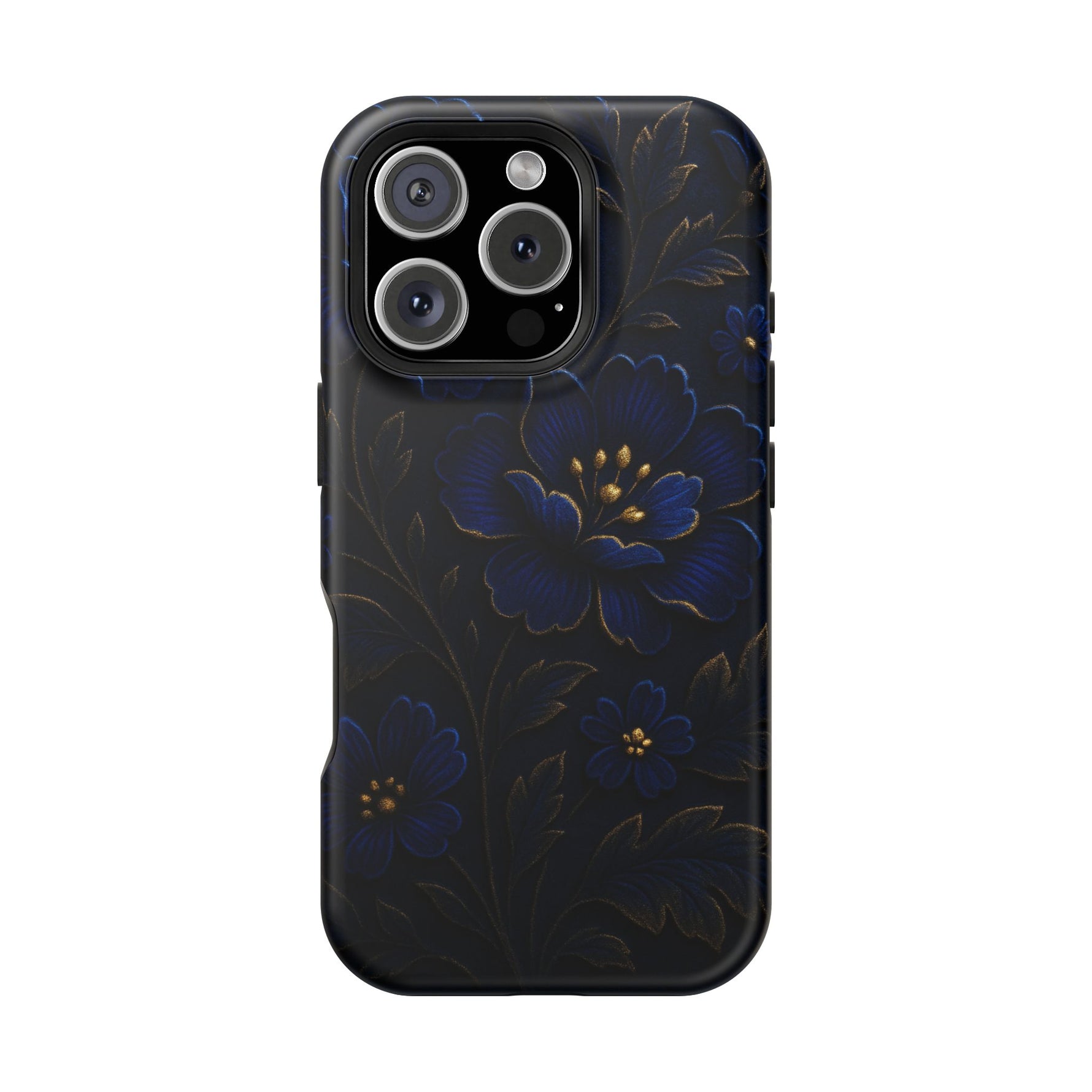 3D Velvet Night Flower iPhone Case | MagSafe - Shamo's