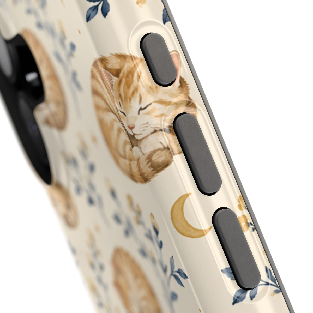iPhone-hoesje met MagSafe met zoete kitten-dromen