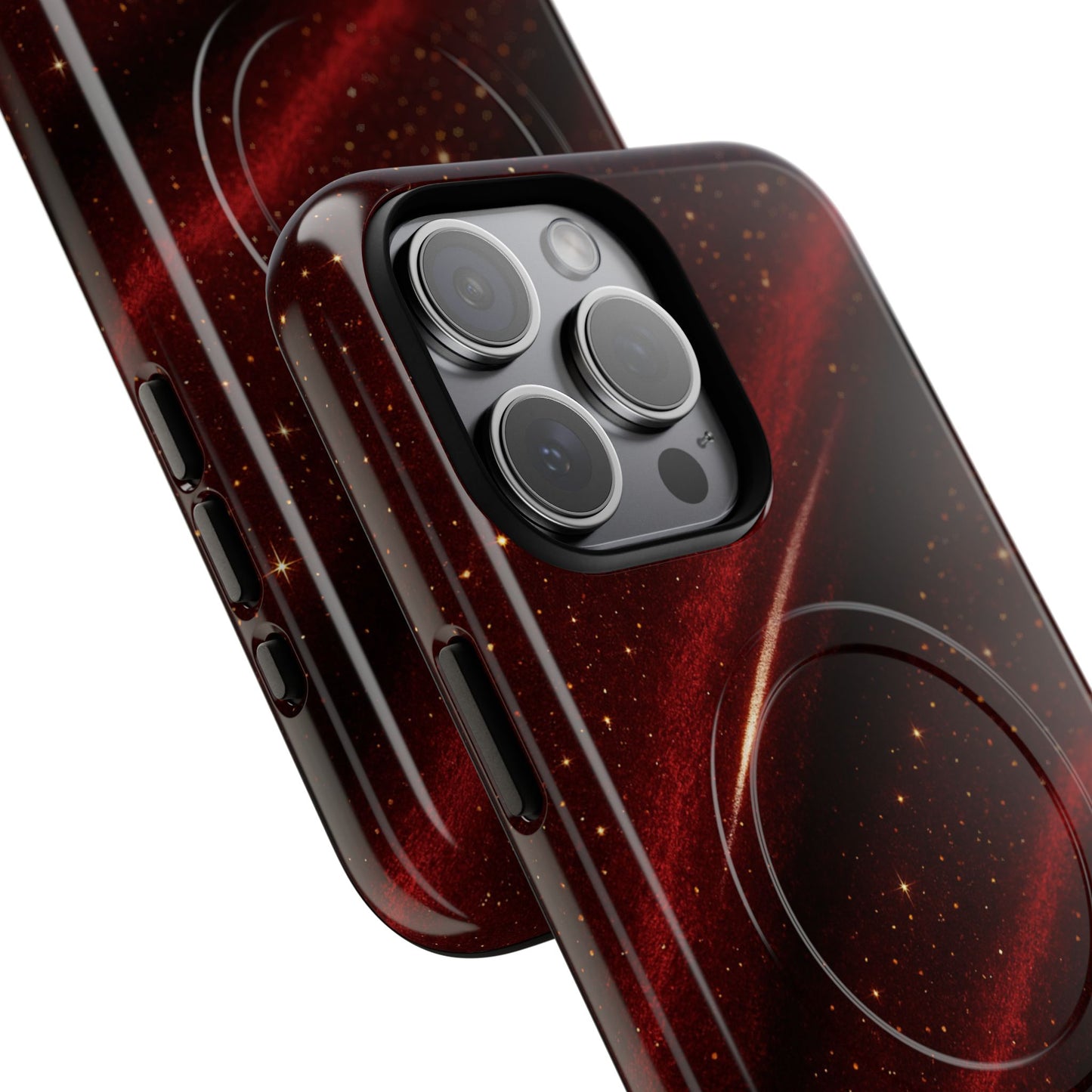 Red Nebula iPhone Case with MagSafe - Shamo's