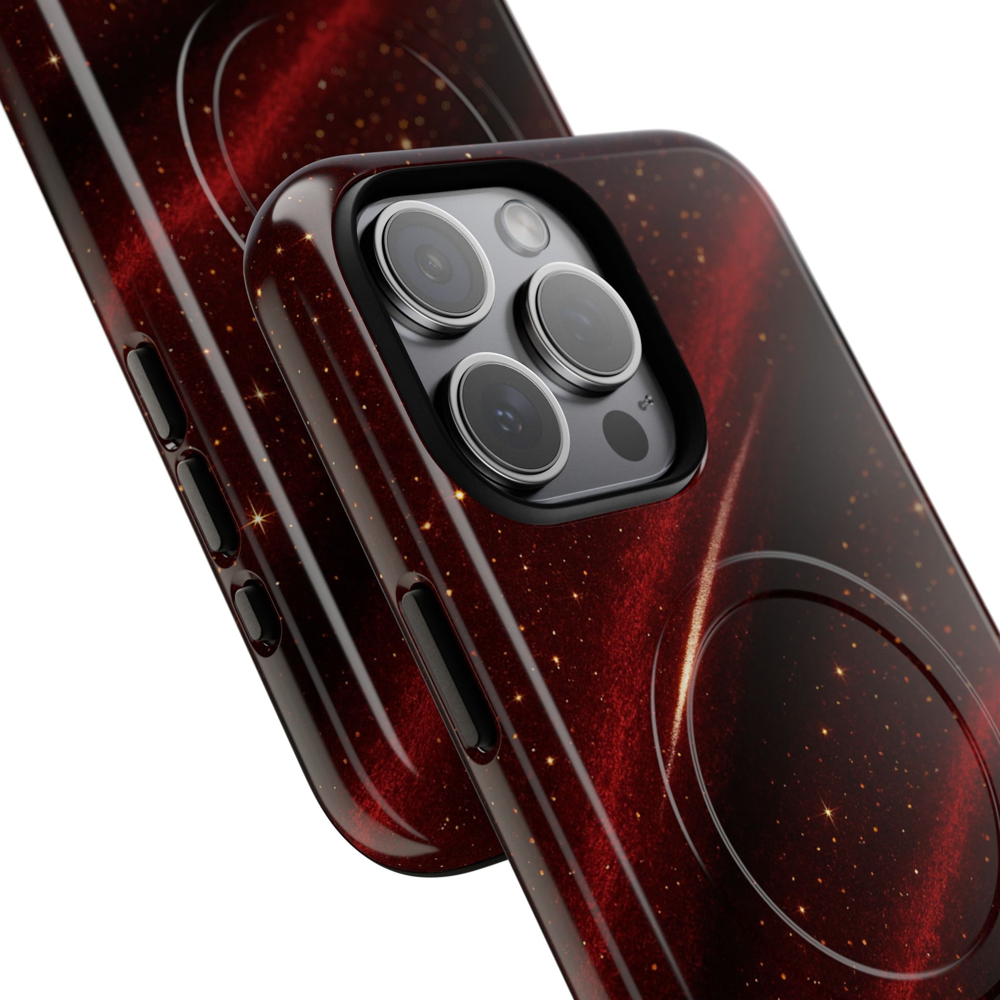 Red Nebula iPhone Case with MagSafe - Shamo's