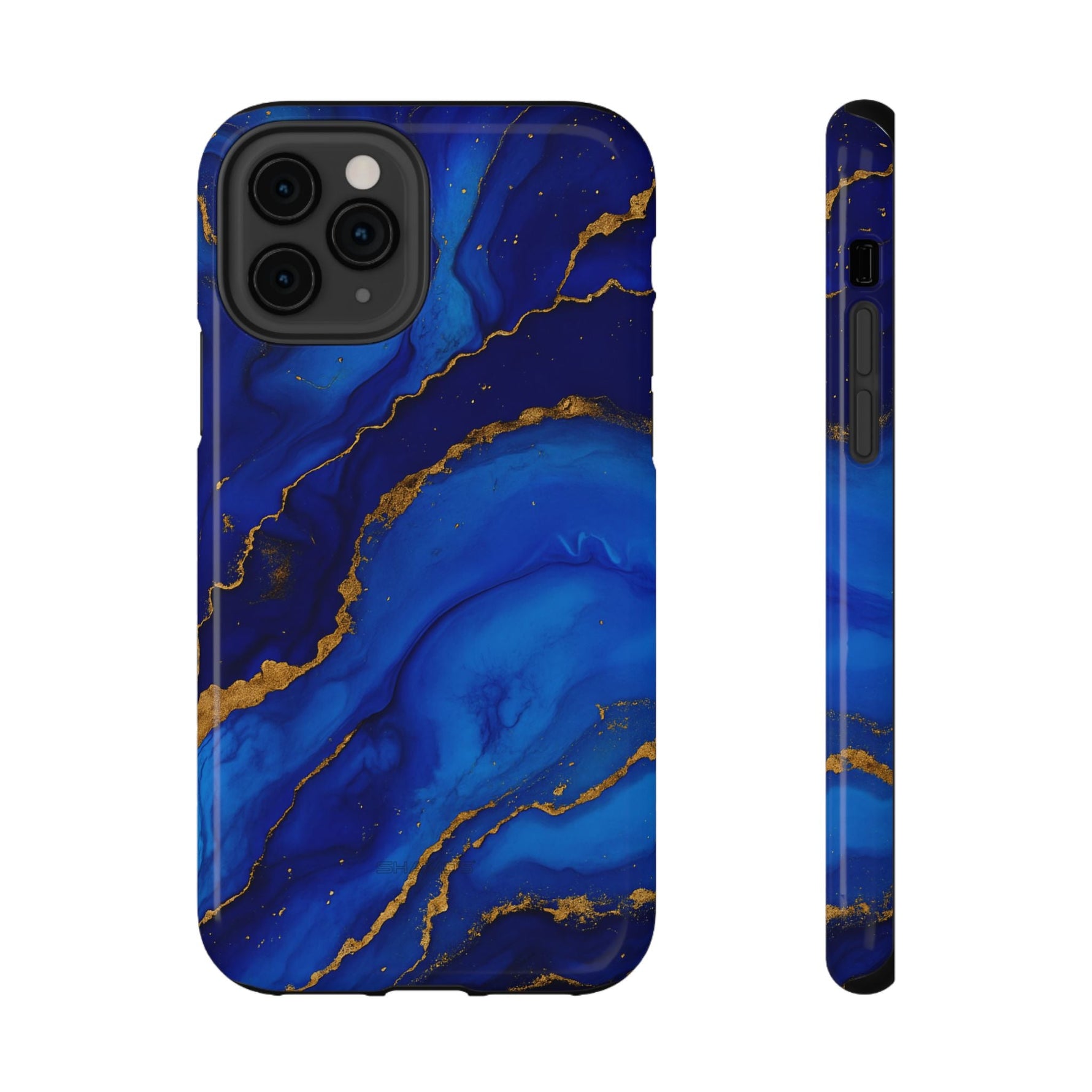 Blue Gold Marble Phone Case  Shamo's iPhone 11 Pro / Glossy / Without gift packaging