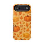 Autumn Harvest iPhone Case — Pumpkin & Haystack Fall with MagSafe - Shamo's
