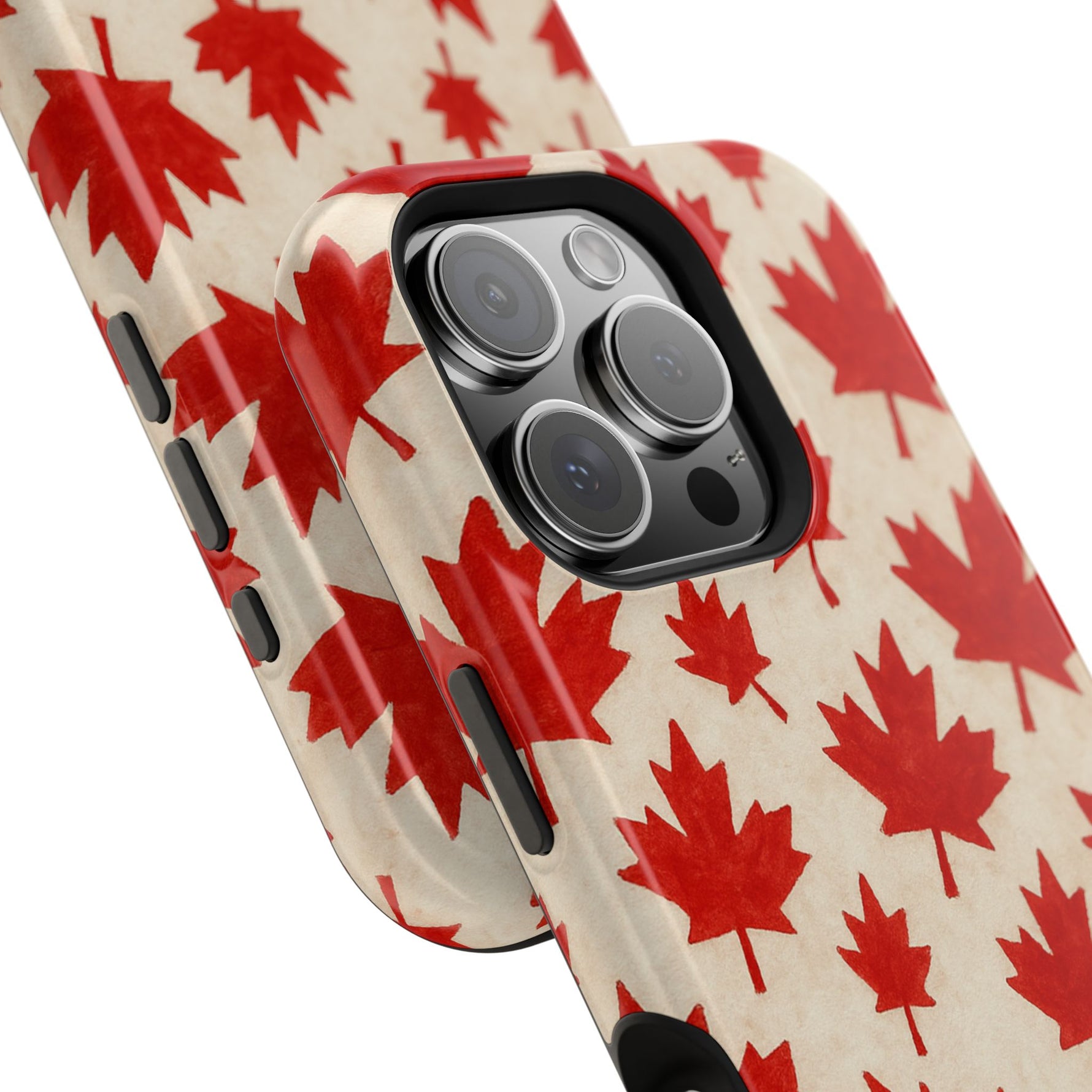 Canadian Flag Magnetic Impact-Resistant Phone Case