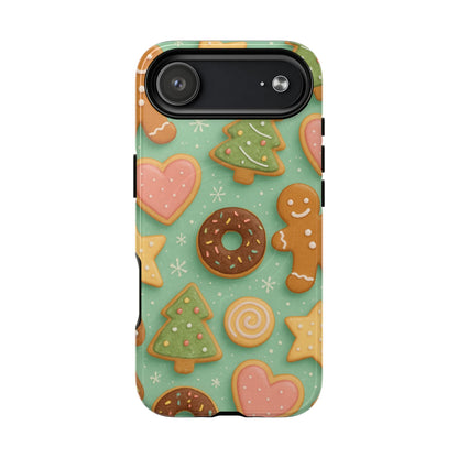 Holiday Cookie Pattern iPhone Case — MagSafe compatible - Shamo's