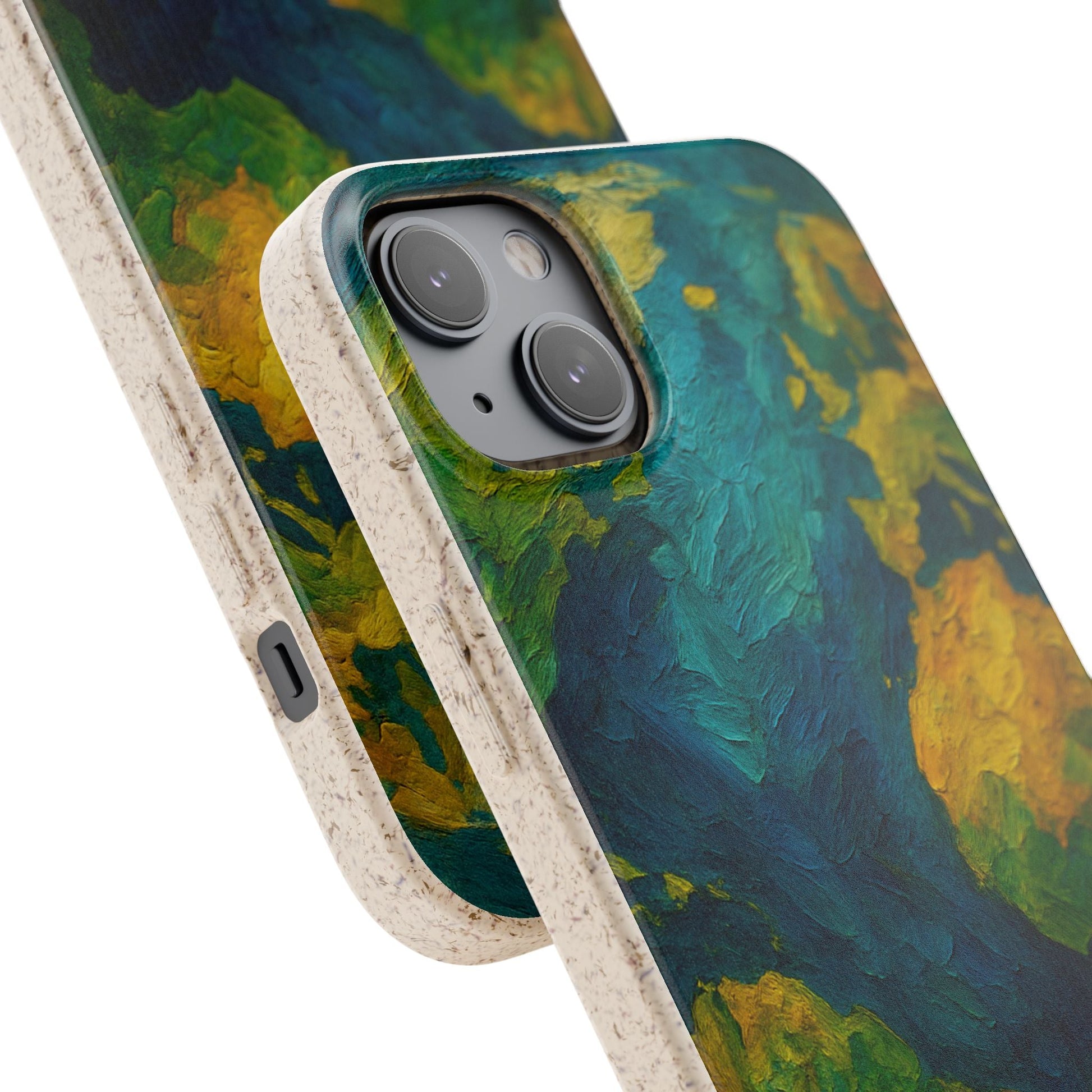 Biodegradable Phone Case — Earth Illustration Eco-Friendly Case  Shamo's
