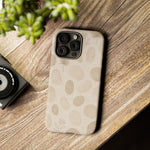 Neutral Pebble Pattern Tough iPhone Case  Shamo's