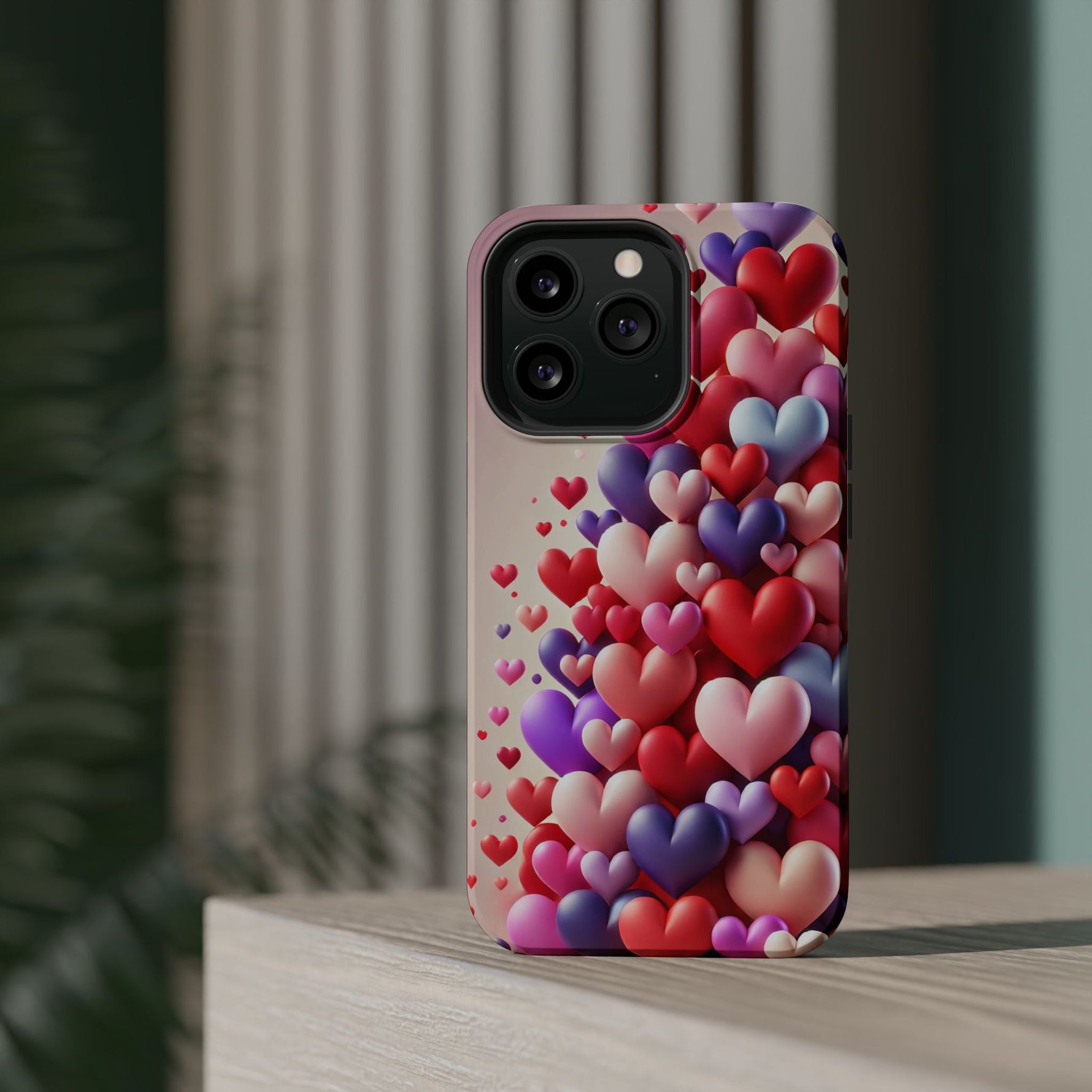 Love Hearts MagSafe iPhone Case — Magnetic, Impact-Resistant  Shamo's