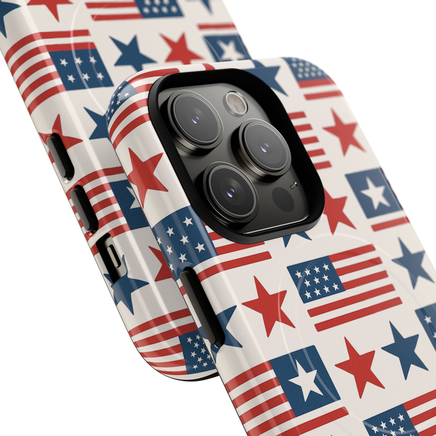 Patriotic American Flag iPhone Case | MagSafe - Shamo's