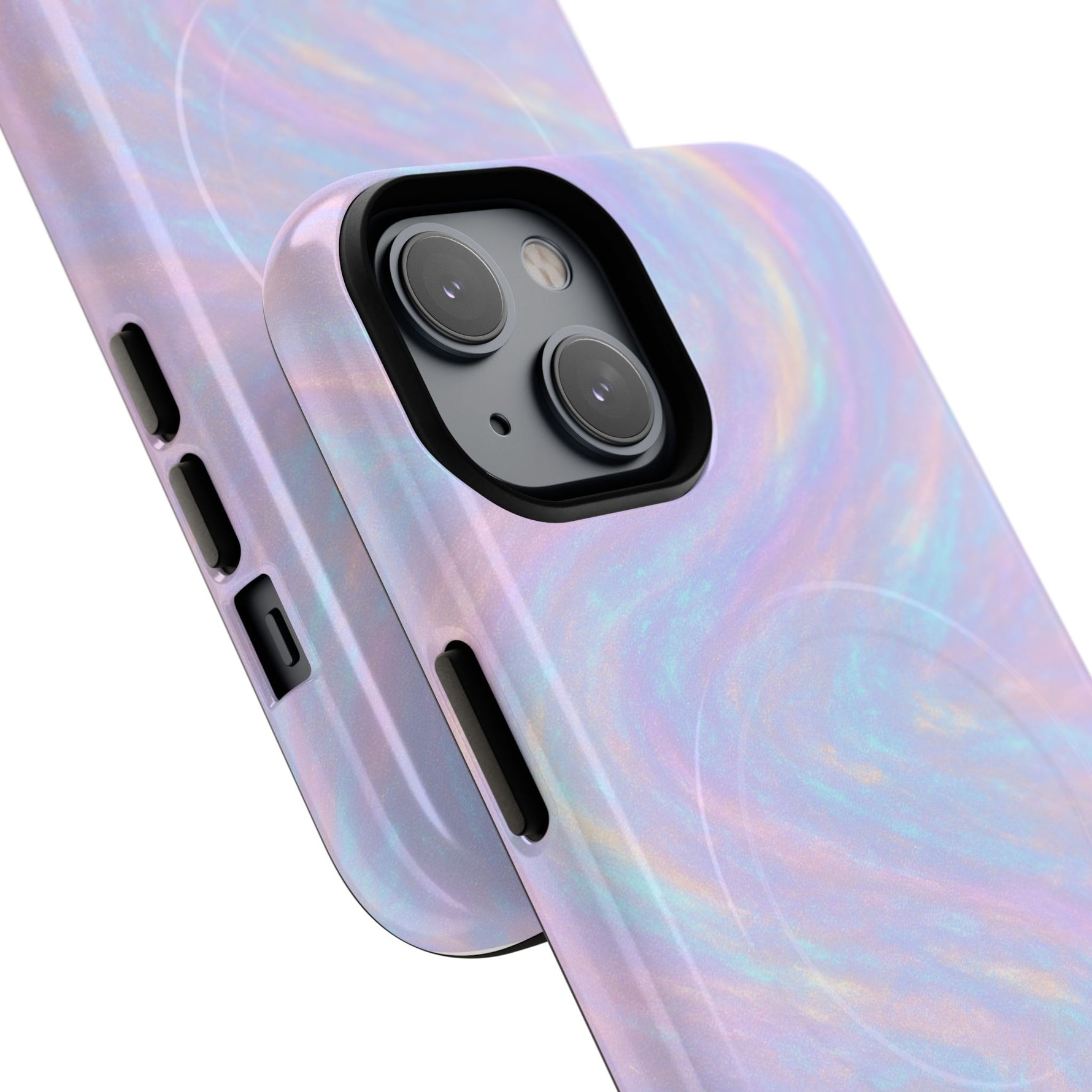 Luxury Series Iridescent Swirl iPhone Case with MagSafe - Shamo's