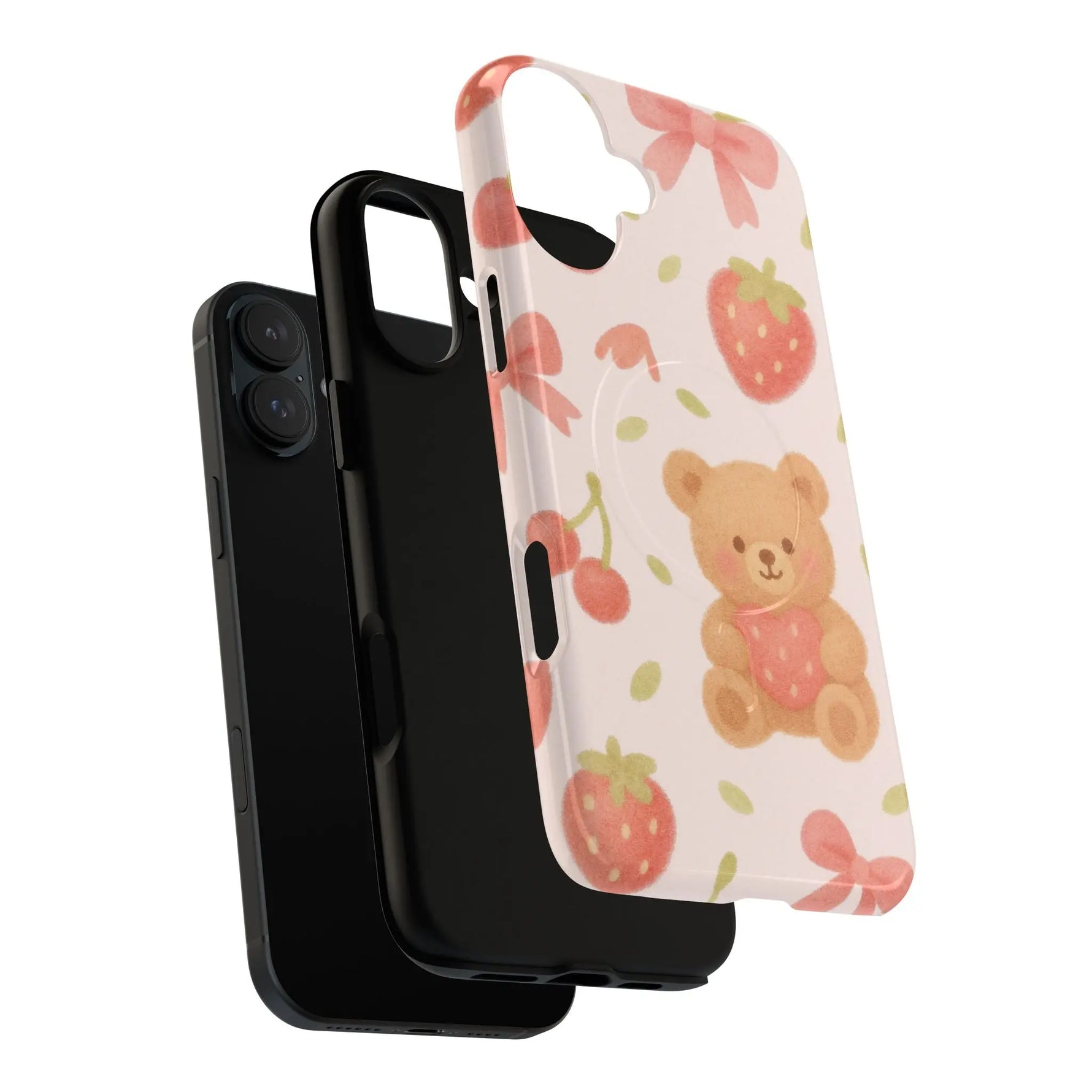 Teddy Berry Basket Friends iPhone Case with MagSafe  Shamo's