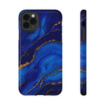 Blue Gold Marble Phone Case  Shamo's iPhone 11 Pro Max / Glossy / Without gift packagin