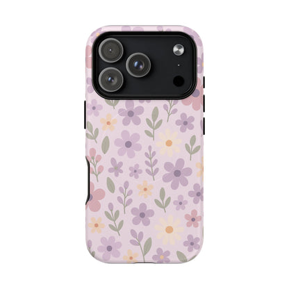 Floral Magnetic | Compatible with MagSafe Phone Case - Stylish and Durable Protection