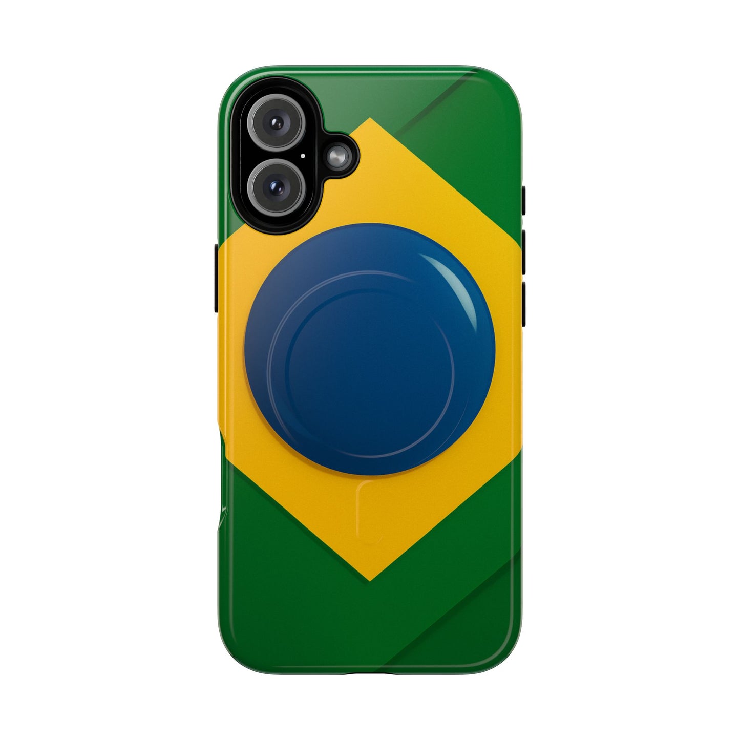 Brazil Flag iPhone Case | MagSafe